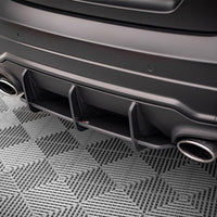Maxton Design - STREET PRO REAR DIFFUSER MERCEDES C COUPE AMG-LINE C204