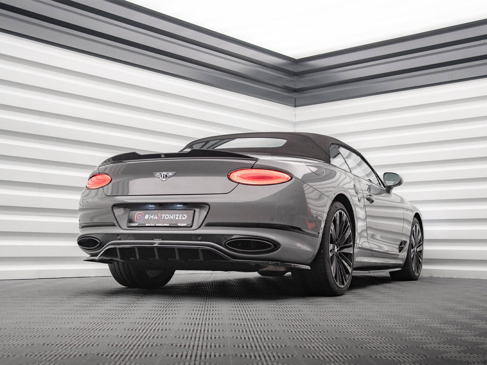 Maxton Design - CENTRAL REAR SPLITTER (VERTICAL BARS) BENTLEY CONTINENTAL GT MK3