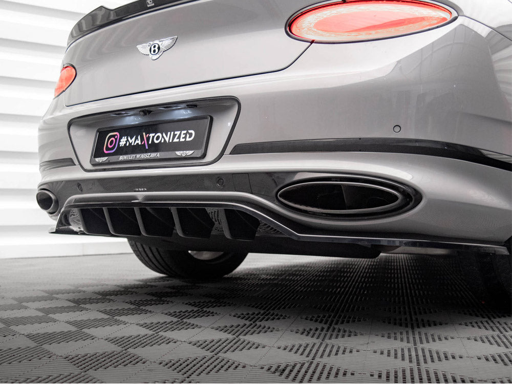 Maxton Design - CENTRAL REAR SPLITTER (VERTICAL BARS) BENTLEY CONTINENTAL GT MK3