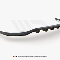 Maxton Design - CENTRAL REAR SPLITTER (VERTICAL BARS) BENTLEY CONTINENTAL GT MK3