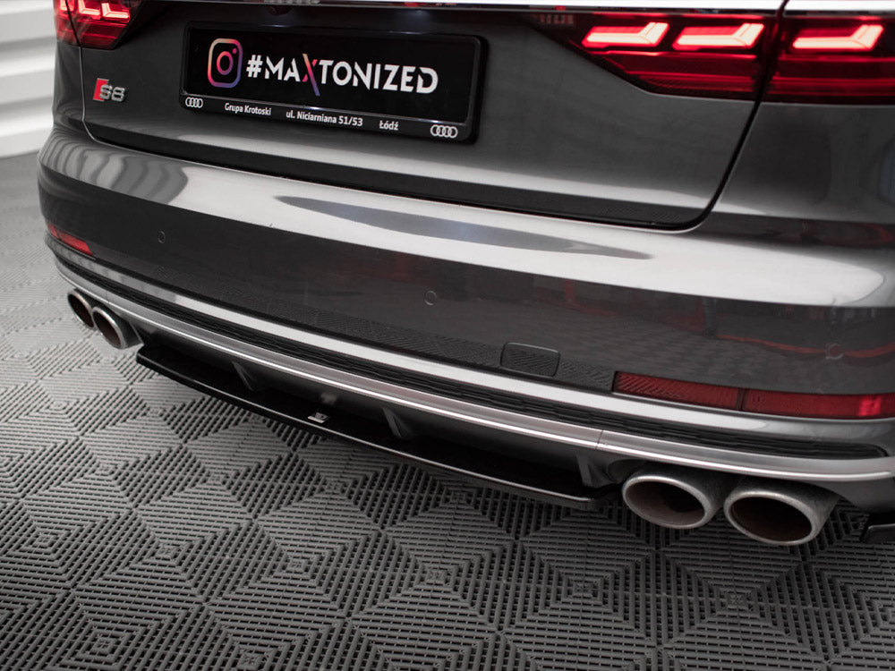Maxton Design - CENTRAL REAR SPLITTER AUDI S8 D5