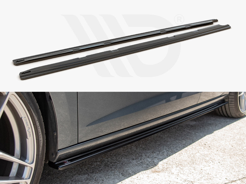 Maxton Design - SIDE SKIRTS DIFFUSERS V.1 SEAT LEON MK 3.5 CUPRA/ FR / CUPRA