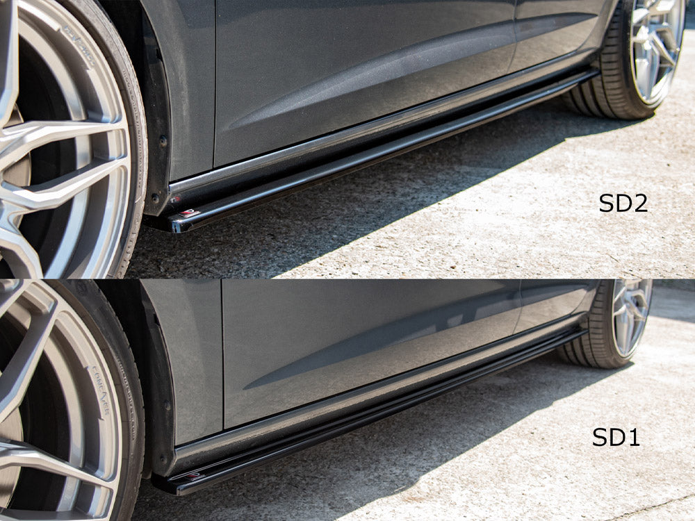 Maxton Design - SIDE SKIRTS DIFFUSERS V.1 SEAT LEON MK 3.5 CUPRA/ FR / CUPRA
