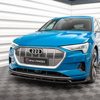 Maxton Design - FRONT SPLITTER V.2 AUDI E-TRON