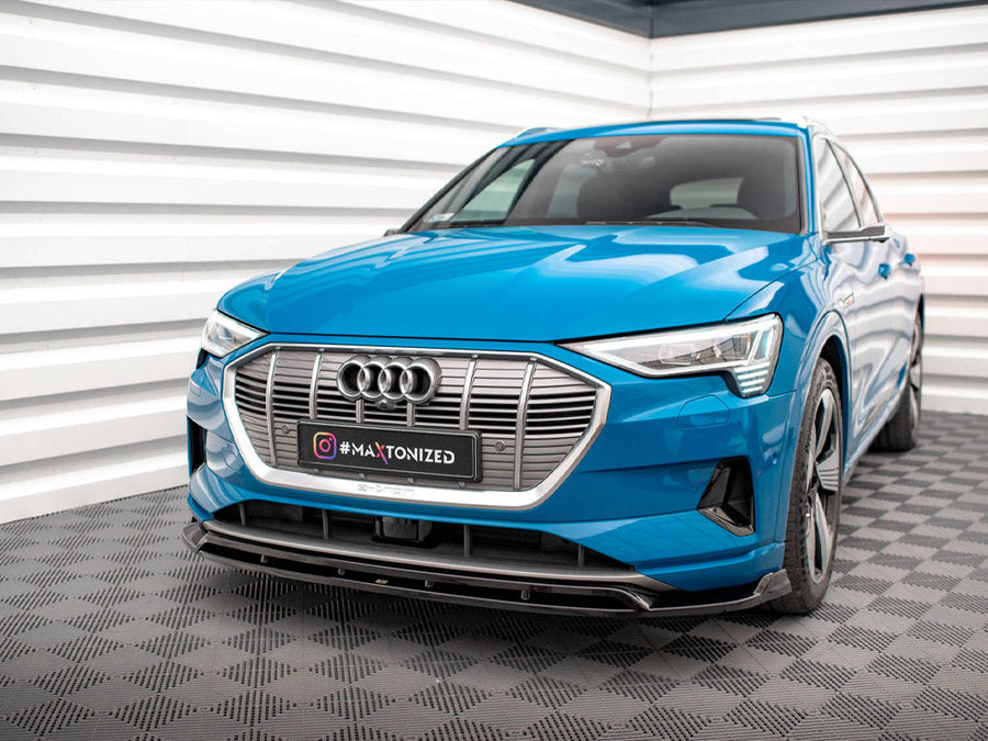 Maxton Design - FRONT SPLITTER V.2 AUDI E-TRON