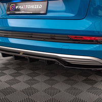 Maxton Design - CENTRAL REAR SPLITTER (VERTICAL BARS) AUDI E-TRON