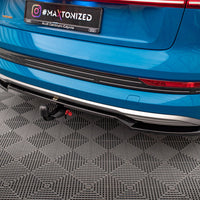 Maxton Design - CENTRAL REAR SPLITTER (VERTICAL BARS) AUDI E-TRON