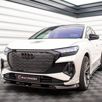 Maxton Design - FRONT SPLITTER V.1 AUDI Q4 E-TRON SPORTBACK MK1