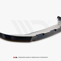 Maxton Design - FRONT SPLITTER V.1 AUDI Q4 E-TRON SPORTBACK MK1
