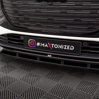 Maxton Design - FRONT SPLITTER V.2 AUDI Q4 E-TRON SPORTBACK MK1