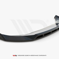 Maxton Design - FRONT SPLITTER V.2 AUDI Q4 E-TRON SPORTBACK MK1