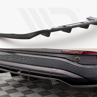 Maxton Design - CENTRAL REAR SPLITTER (VERTICAL BARS) AUDI Q4 E-TRON SPORTBACK MK1