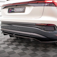 Maxton Design - CENTRAL REAR SPLITTER (VERTICAL BARS) AUDI Q4 E-TRON SPORTBACK MK1