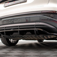 Maxton Design - CENTRAL REAR SPLITTER (VERTICAL BARS) AUDI Q4 E-TRON SPORTBACK MK1