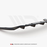 Maxton Design - CENTRAL REAR SPLITTER (VERTICAL BARS) AUDI Q4 E-TRON SPORTBACK MK1