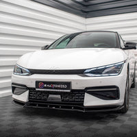 Maxton Design - FRONT SPLITTER V.2 KIA EV6 GT-LINE MK1