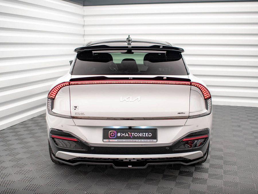 Maxton Design - CENTRAL REAR SPLITTER (VERTICAL BARS) KIA EV6 GT-LINE MK1