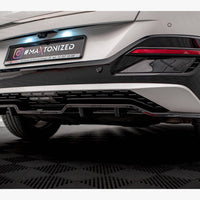Maxton Design - CENTRAL REAR SPLITTER (VERTICAL BARS) KIA EV6 GT-LINE MK1