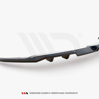 Maxton Design - CENTRAL REAR SPLITTER (VERTICAL BARS) KIA EV6 GT-LINE MK1