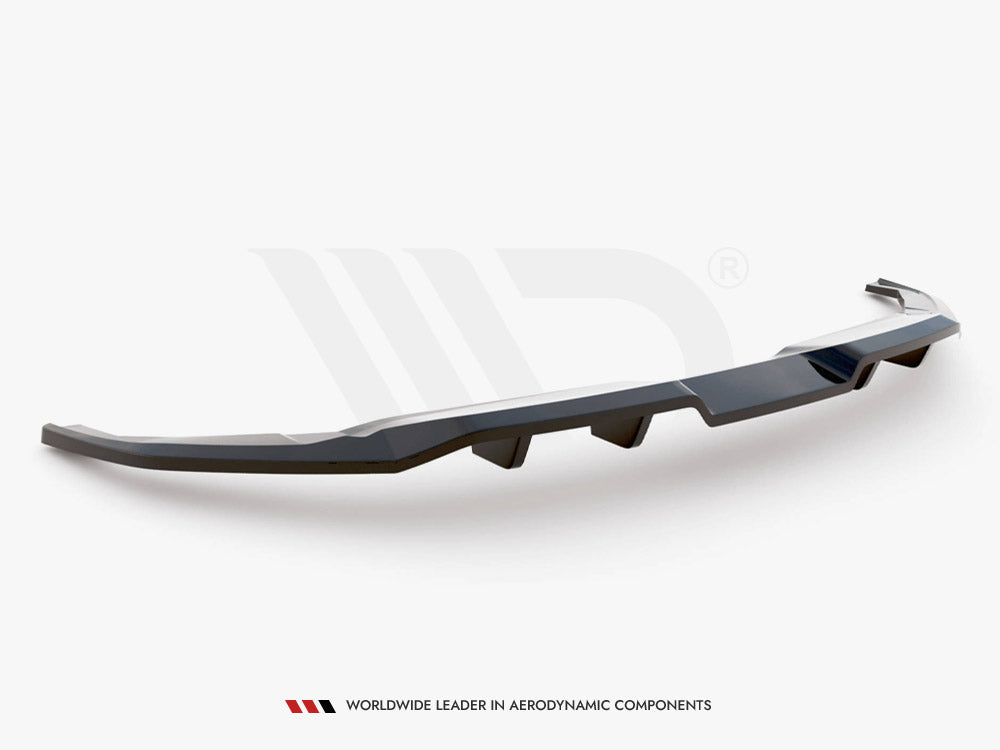 Maxton Design - CENTRAL REAR SPLITTER (VERTICAL BARS) KIA EV6 GT-LINE MK1