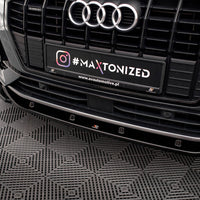 Maxton Design - FRONT SPLITTER V.1 AUDI Q3 S-LINE F3