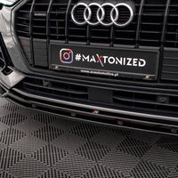 Maxton Design - FRONT SPLITTER V.2 AUDI Q3 S-LINE F3