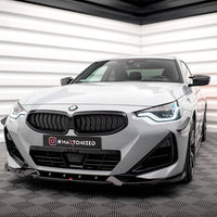 Maxton Design - FRONT SPLITTER V.2 BMW 2 COUPE M-PACK / M240I G42