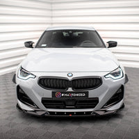 Maxton Design - FRONT SPLITTER V.2 BMW 2 COUPE M-PACK / M240I G42