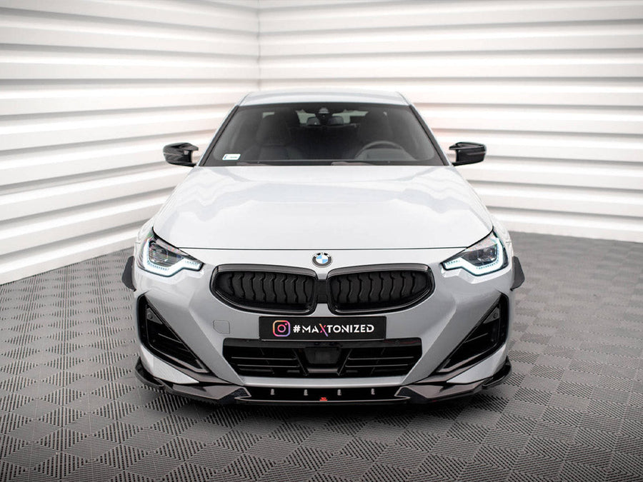 Maxton Design - FRONT SPLITTER V.2 BMW 2 COUPE M-PACK / M240I G42