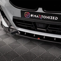 Maxton Design - FRONT SPLITTER V.2 BMW 2 COUPE M-PACK / M240I G42