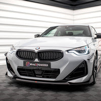 Maxton Design - FRONT SPLITTER V.3 BMW 2 COUPE M-PACK / M240I G42