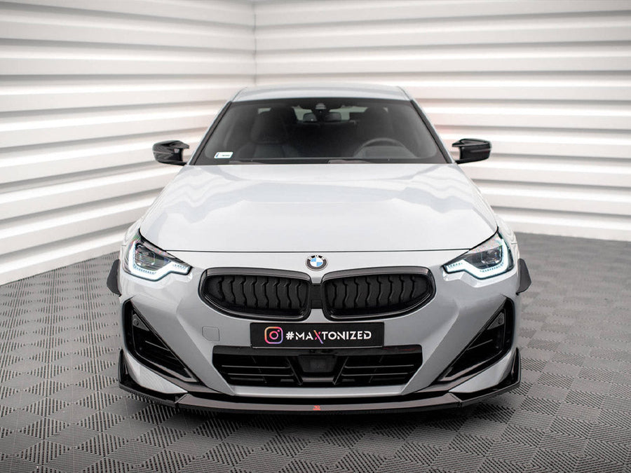 Maxton Design - FRONT SPLITTER V.3 BMW 2 COUPE M-PACK / M240I G42