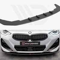 Maxton Design - STREET PRO FRONT SPLITTER BMW 2 COUPE M-PACK / M240I G42