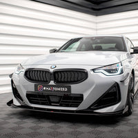 Maxton Design - STREET PRO FRONT SPLITTER + FLAPS BMW 2 COUPE M-PACK / M240I G42