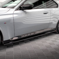 Maxton Design - SIDE SKIRTS DIFFUSERS V.2 BMW 2 COUPE M-PACK / M240I G42