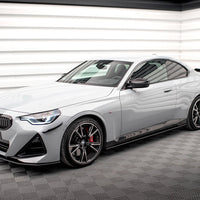 Maxton Design - STREET PRO SIDE SKIRTS DIFFUSERS BMW 2 COUPE M-PACK / M240I G42