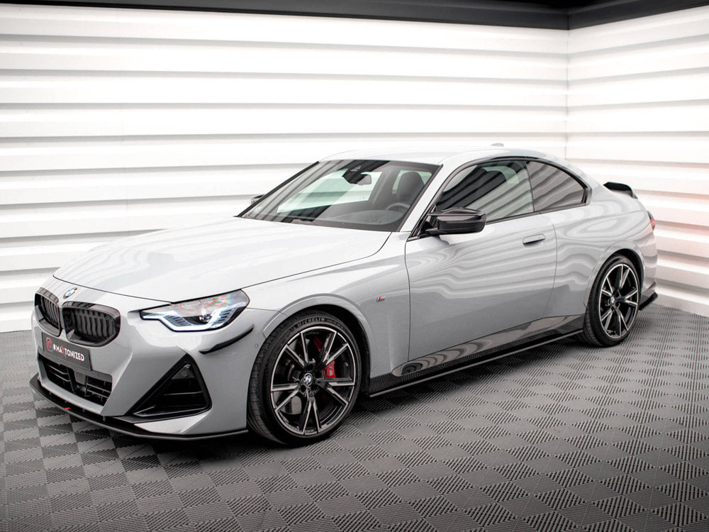 Maxton Design - STREET PRO SIDE SKIRTS DIFFUSERS BMW 2 COUPE M-PACK / M240I G42