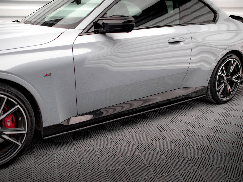 Maxton Design - STREET PRO SIDE SKIRTS DIFFUSERS BMW 2 COUPE M-PACK / M240I G42