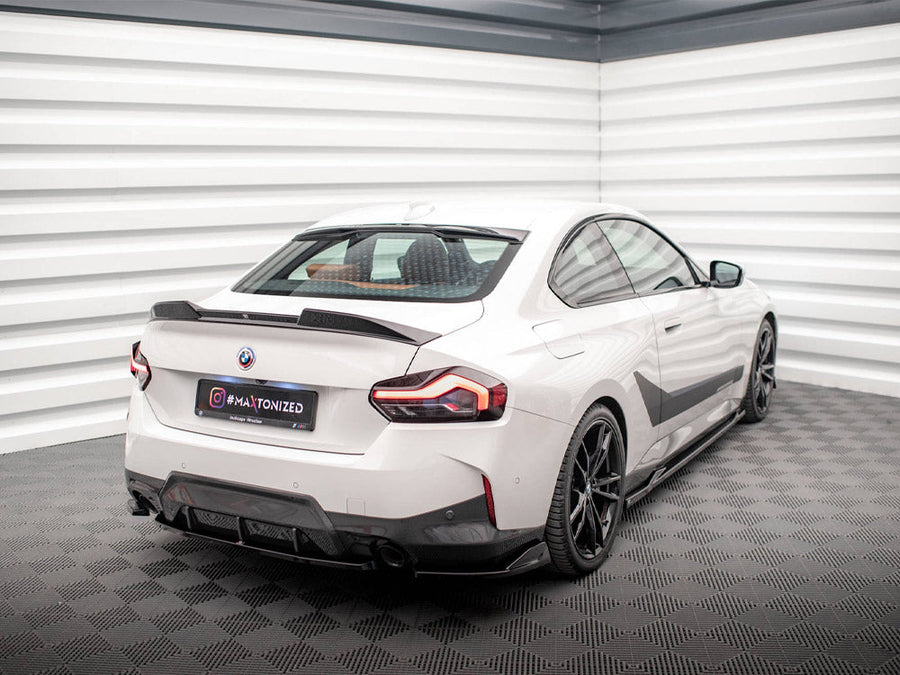 Maxton Design - REAR SIDE SPLITTERS V.1 BMW 2 COUPE M-PACK G42
