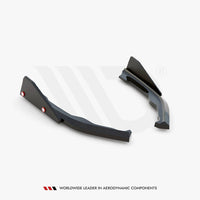 Maxton Design - REAR SIDE SPLITTERS V.2 + FLAPS BMW 2 COUPE M-PACK G42