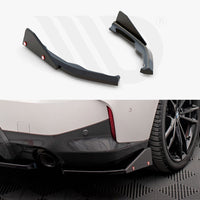 Maxton Design - REAR SIDE SPLITTERS V.2 + FLAPS BMW 2 COUPE M-PACK G42