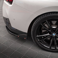 Maxton Design - REAR SIDE SPLITTERS V.2 + FLAPS BMW 2 COUPE M-PACK G42