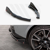 Maxton Design - REAR SIDE SPLITTERS V.2 + FLAPS BMW 2 COUPE M240I G42