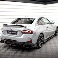 Maxton Design - REAR SIDE SPLITTERS V.2 + FLAPS BMW 2 COUPE M240I G42