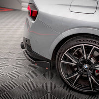Maxton Design - REAR SIDE SPLITTERS V.2 + FLAPS BMW 2 COUPE M240I G42