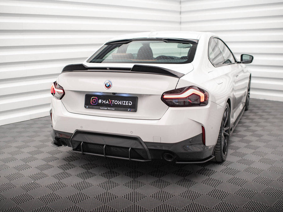 Maxton Design - STREET PRO REAR SIDE SPLITTERS BMW 2 COUPE M-PACK G42