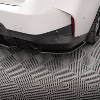 Maxton Design - STREET PRO REAR SIDE SPLITTERS BMW 2 COUPE M-PACK G42