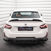 Maxton Design - STREET PRO REAR SIDE SPLITTERS + FLAPS BMW 2 COUPE M-PACK G42