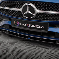 Maxton Design - FRONT SPLITTER V.1 MERCEDES C AMG-LINE W206 / 43 AMG W206