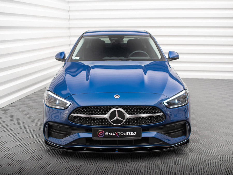 Maxton Design - FRONT SPLITTER V.2 MERCEDES C AMG-LINE W206 / 43 AMG W206